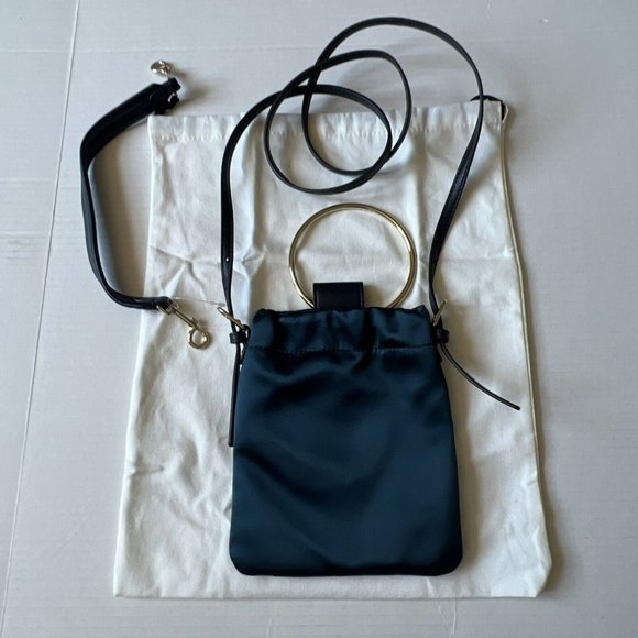 Theory Small Pouch Bag Navy - Picture 6 of 9